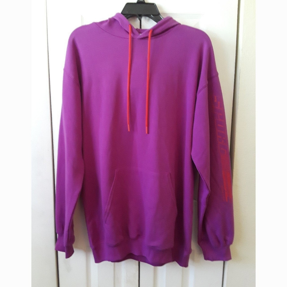 Forever 21 Magenta and Red Athletic Pullover